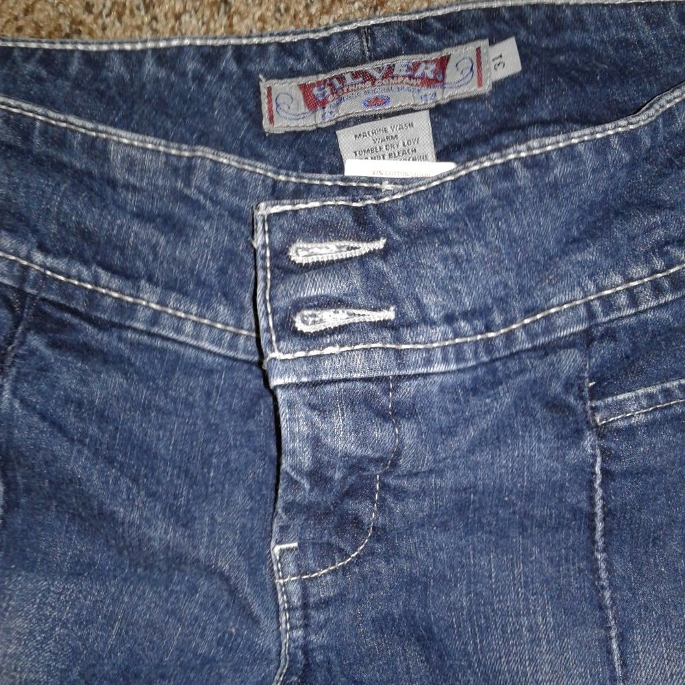 Vintage silver jeans